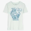 Dopodopo boys T-shirt - Vooropdruk - turkoois New