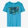 Dopodopo boys T-shirt - Vooropdruk - turkoois Online