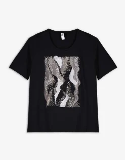 Ever Me T-shirt - Vooropdruk - zwart Discount