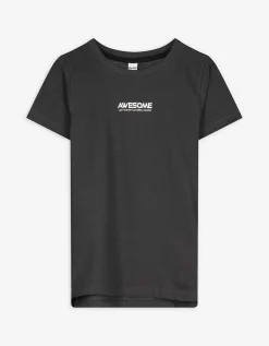 Dopodopo boys T-shirt - Wafelstructuur - donkergrijs Sale