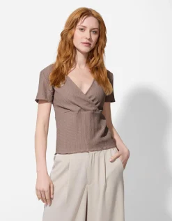 Page One T-shirt - Wikkellook - beige Online
