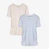 Ever Me T-shirt - Zwangerschapskleding lichtblauw Outlet