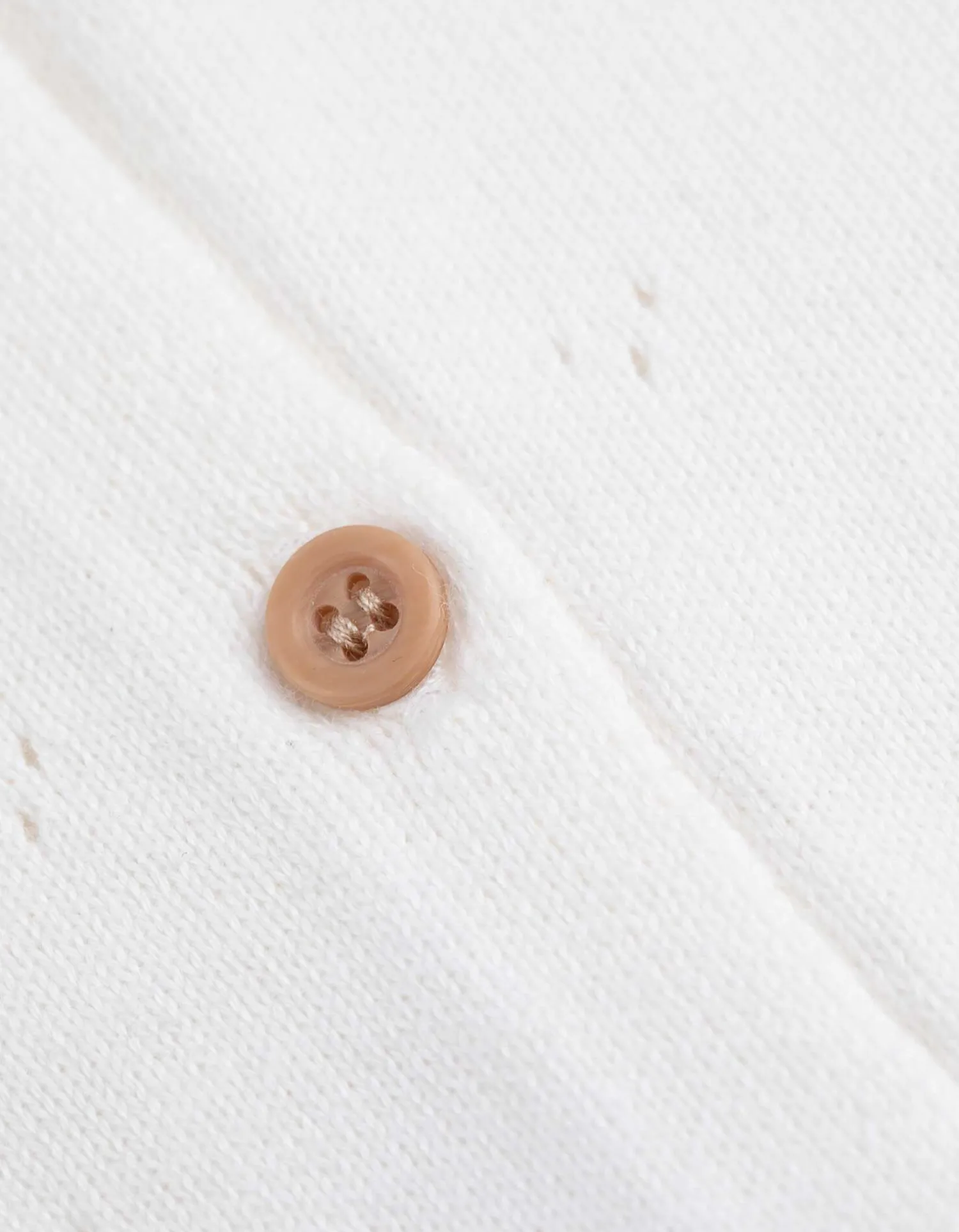 Dopodopo mini Vest - Fijn breisel - wit Clearance