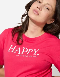 Ever Me Zwangerschapsshirt - Print - pink Sale