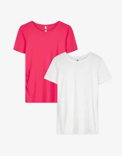 Ever Me Zwangerschapsshirt - set van 2 pink Outlet