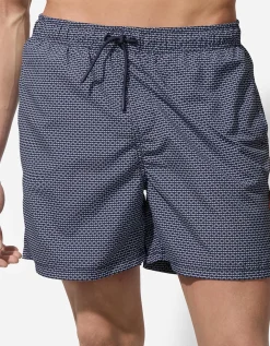 Jean Pascale Zwembroek - polyester - donkerblauw Outlet