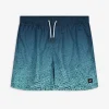 Jean Pascale Zwembroek - Print all-over - turkoois Fashion