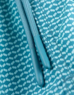 Jean Pascale Zwembroek - Print all-over - turkoois Outlet