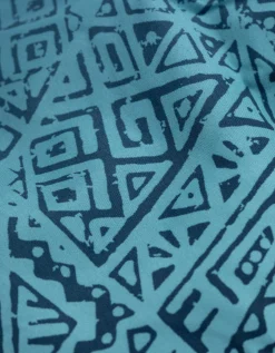 Jean Pascale Zwembroek - Print all-over - turkoois Fashion